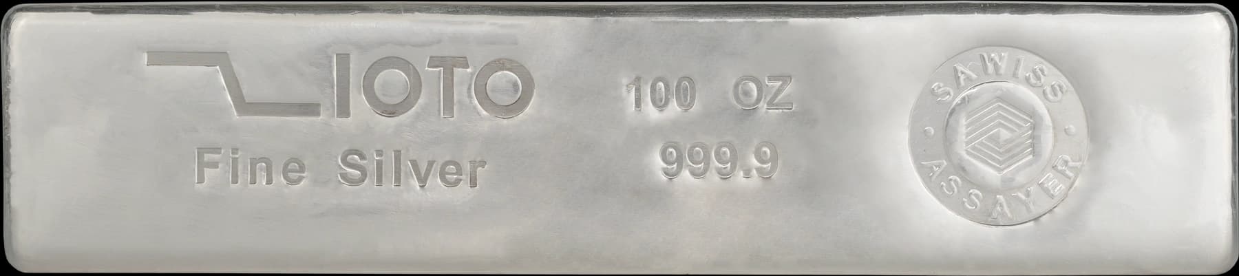 شمش نقره خالص ۱۰۰ اونسی(3110 گرمی) زیوتو